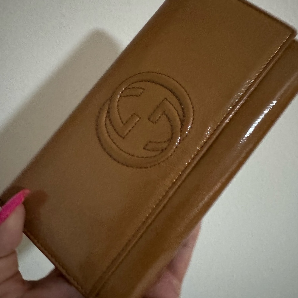 Gucci Soho patent leather wallet - Picture 3 of 13